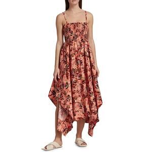 ALC Adriana Cut Out Back Dress in Orange Multi 10